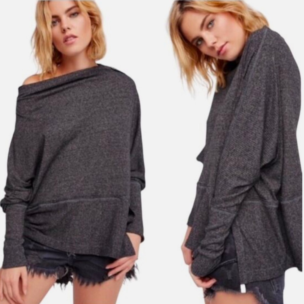 We The Free Gray Londontown Top, Small